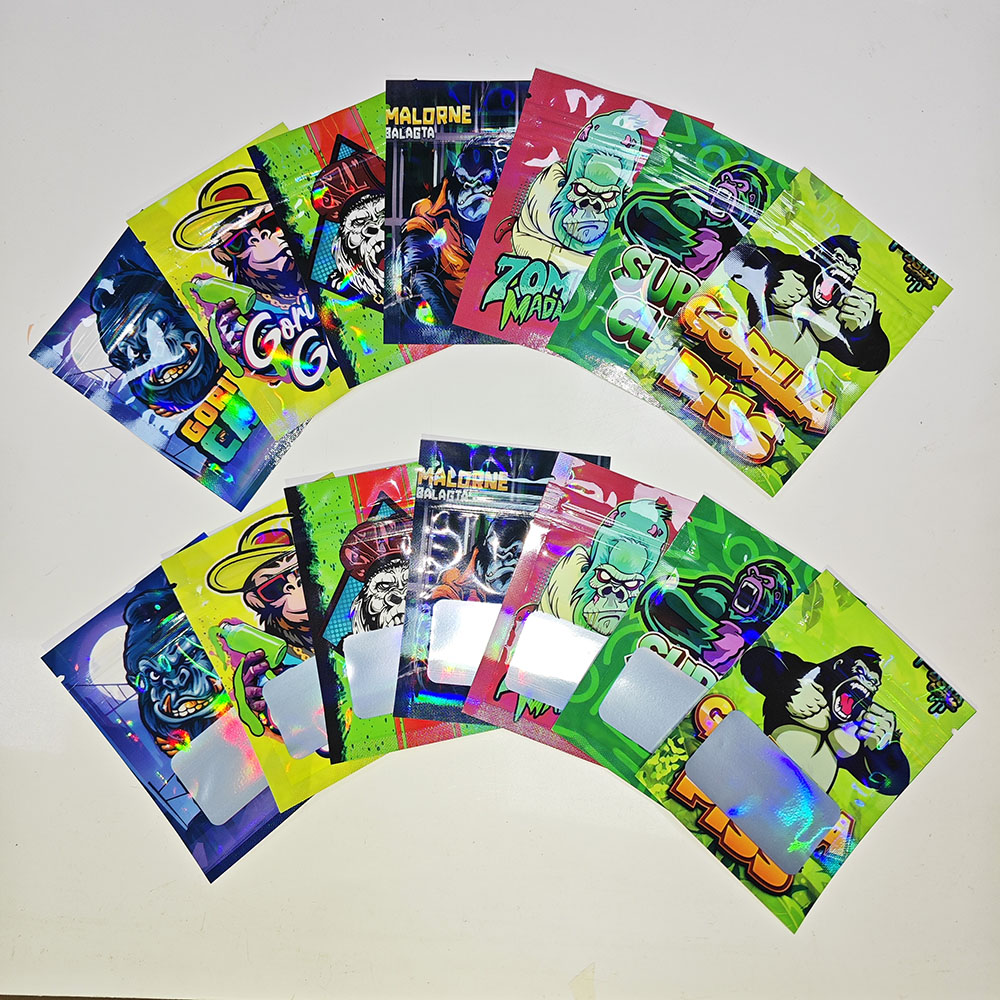 Ziploc Food Storage - 100 Stück 2,75x3,93 Zoll Cartoon-Muster 1g