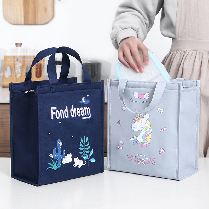 Food Storage To Keep Warm - Lunch-Aufbewahrungstasche im neuen Modell zum Tragen