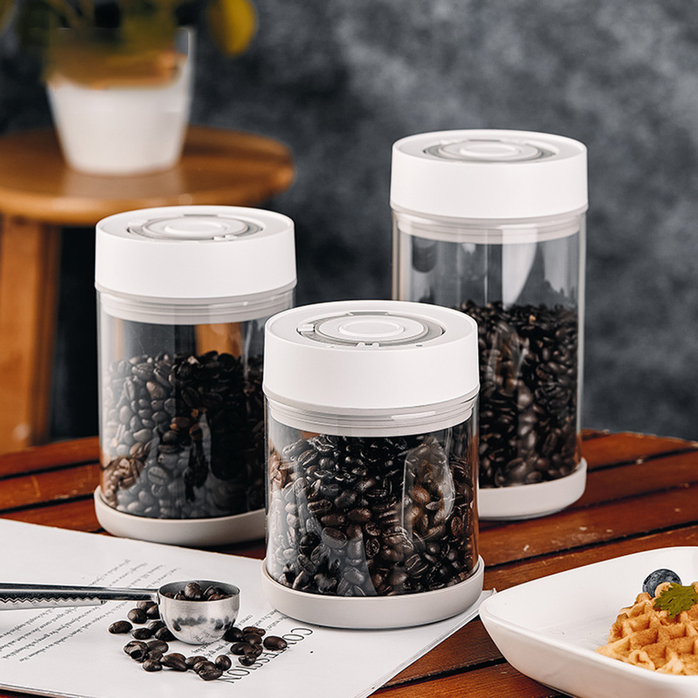 Food Storage Jar Set - Feuchtigkeitsbeständiges Glasglas für Kaffeebohnen in der