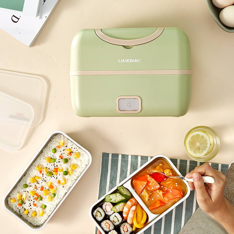 Food Storage To Keep Warm - Liren elektrische Heizung Lunchbox tragbare 304
