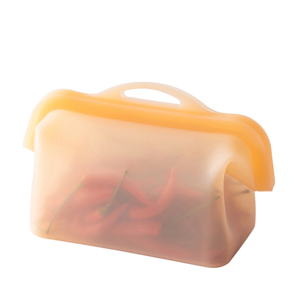 Food Storage Temperature - Auslaufsichere Silikon-Lebensmittelaufbewahrungsbeutel, geruchsdicht, für hohe Temperaturen,