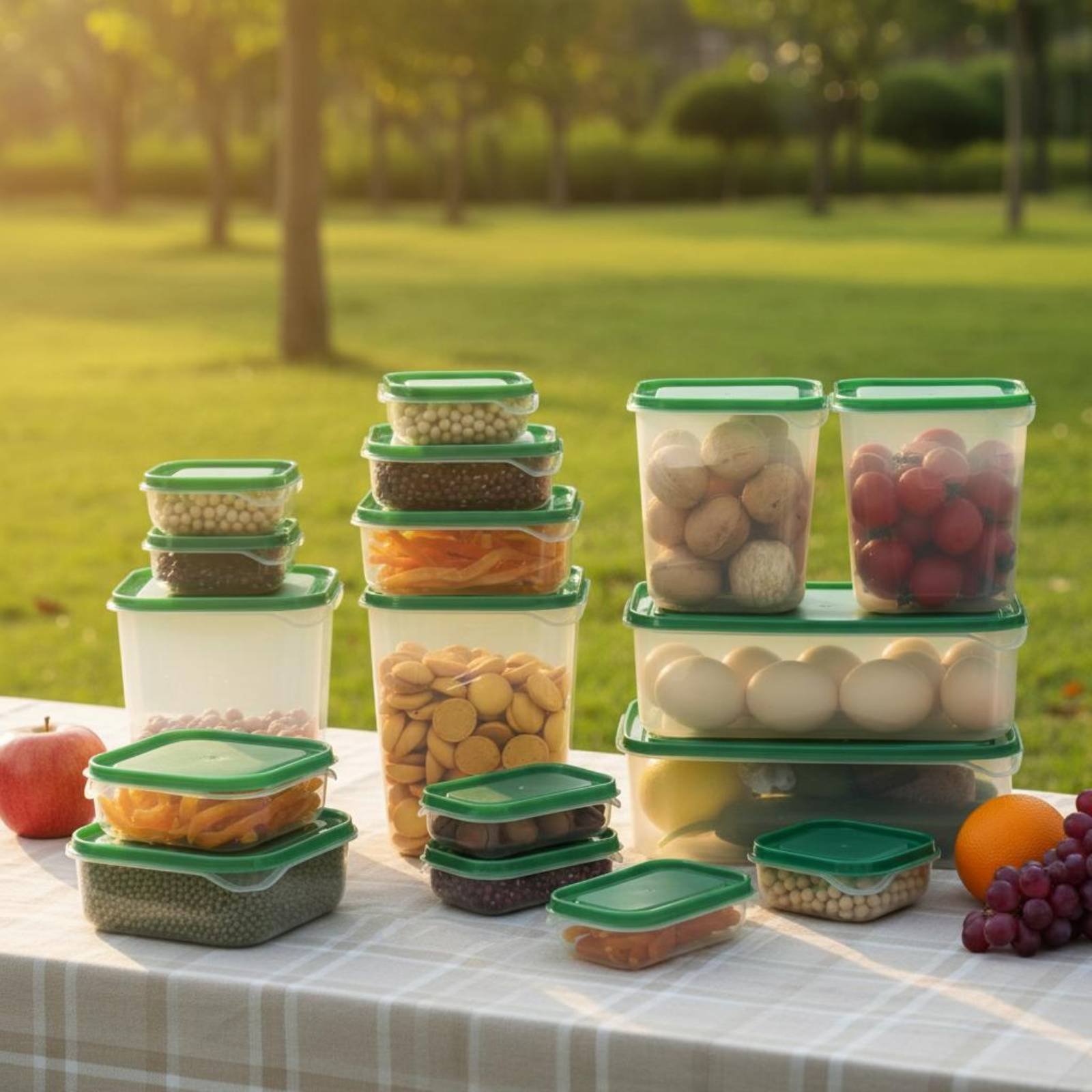 17-teiliges Kühlschrank-Aufbew – Food Storage Containers Bewertung und Preis