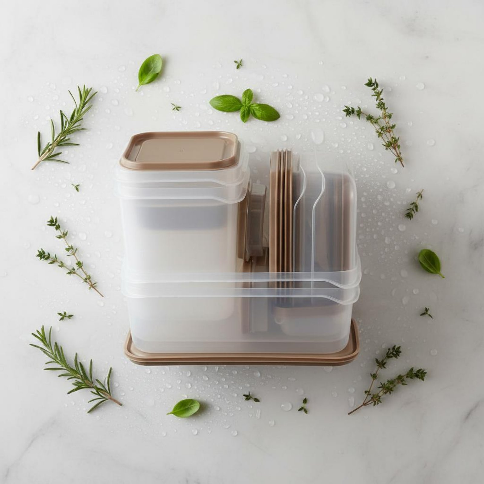 17-teiliges Kühlschrank-Aufbew – Food Storage Containers Bewertung und Preis