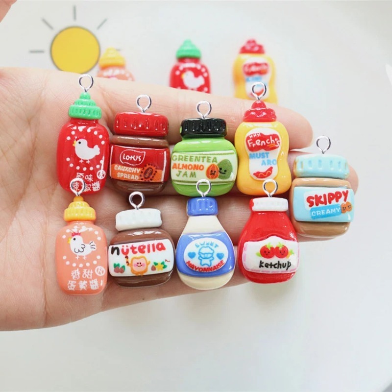 10 Stück Lustige Cartoon-Brot- – Salad Dressing Bottle Bewertung und Preis