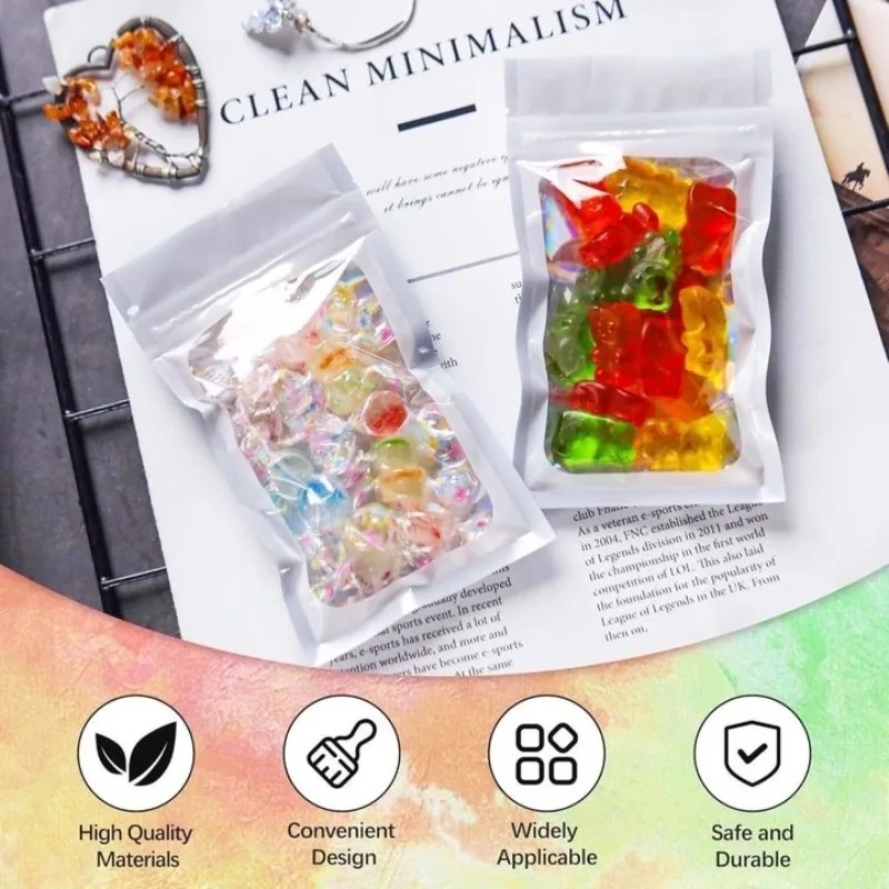 50 Stück Geruchsdichte Mylar-B – Ziploc Food Storage Bewertung und Preis