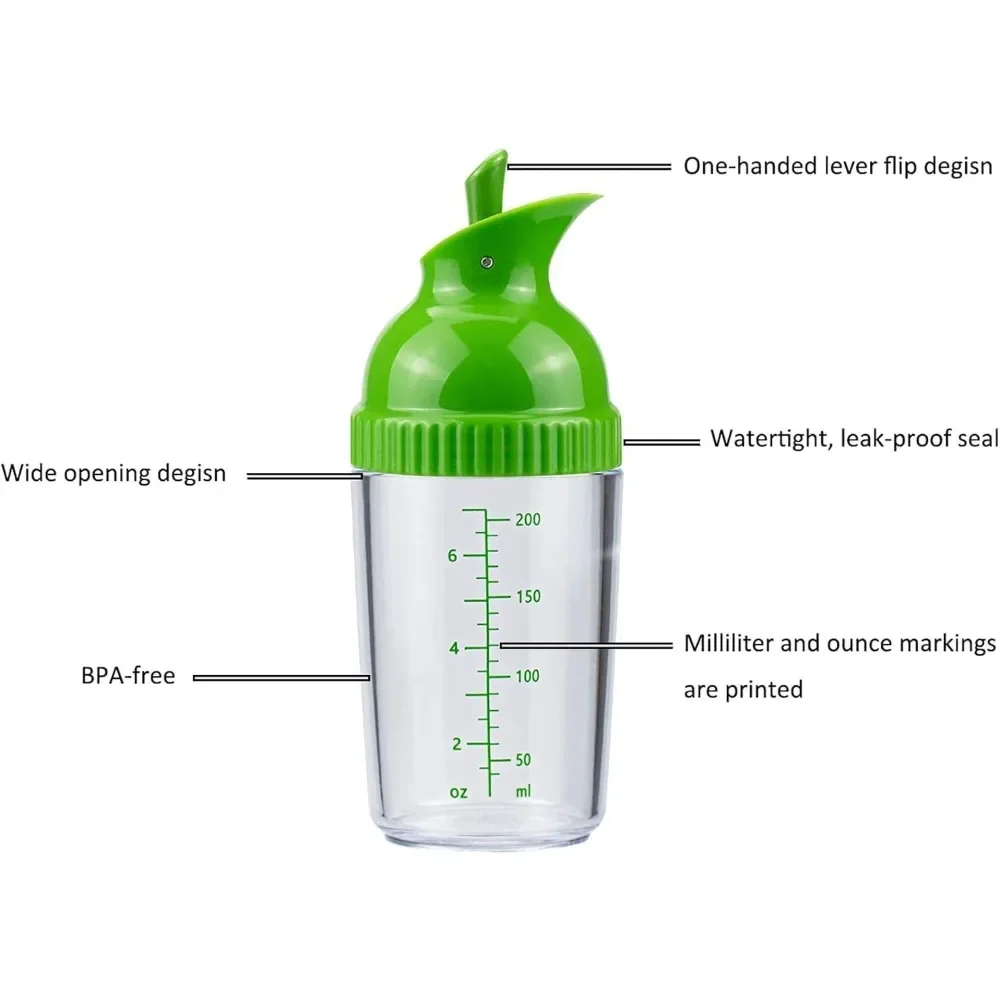 Neuigkeiten Küchenhelfer, ausl – Salad Dressing Bottle Bewertung und Preis