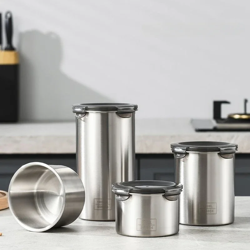 304 rostfreie luftdichte Behäl – Food Storage Metal Box Bewertung und Preis