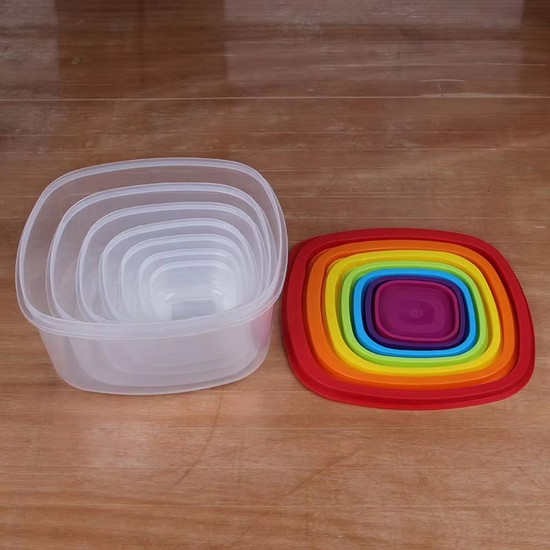 Rainbow 7-teiliger Lebensmitte – Food Storage Containers Bewertung und Preis