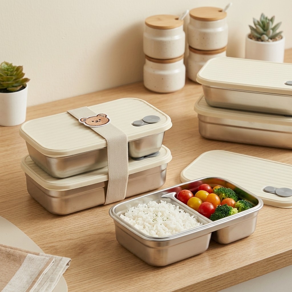 Edelstahl Bento-Box Metall-Lun – Food Storage Metal Box Bewertung und Preis