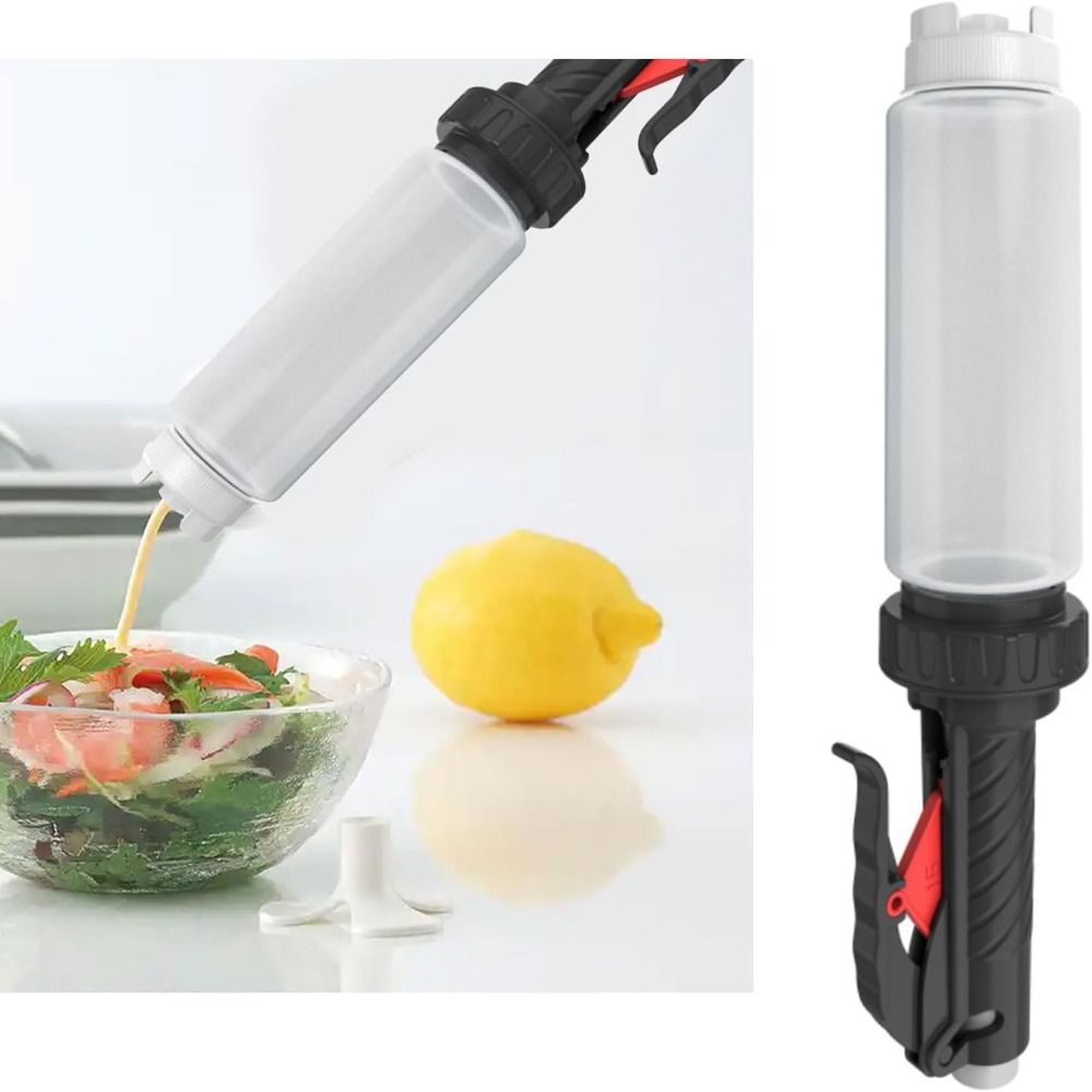 Langlebiger Kunststoff-Soßenqu – Salad Dressing Bottle Bewertung und Preis