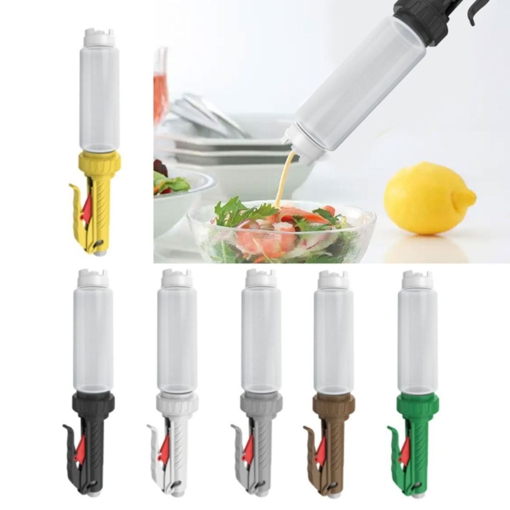 Langlebiger Kunststoff-Soßenqu – Salad Dressing Bottle Bewertung und Preis
