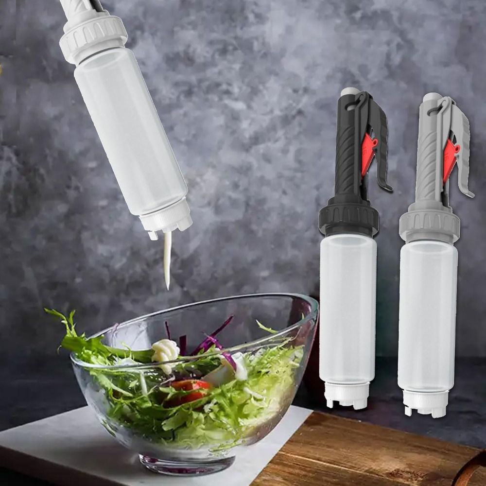 Langlebiger Kunststoff-Soßenqu – Salad Dressing Bottle Bewertung und Preis