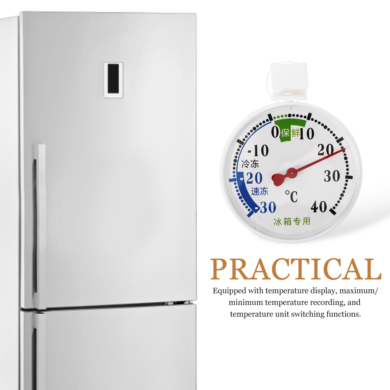 Hoch-Tief-Temperatur-Thermomet – Food Storage Temperature Bewertung und Preis