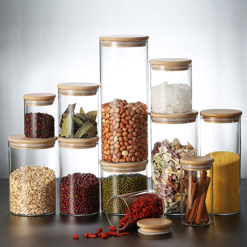 4/8 Stück 250 ml 500 ml 1000 m – Food Storage With Glass Lids Bewertung und Preis