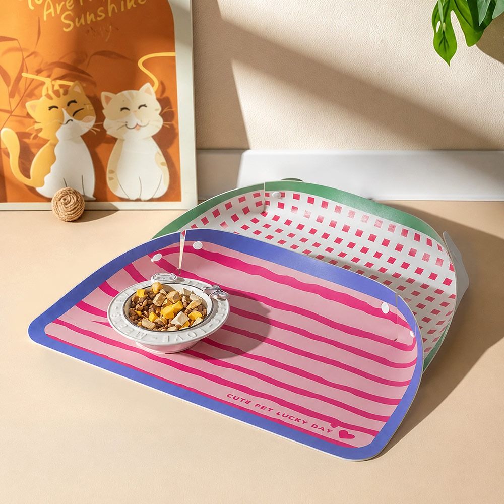 Neue PU-Leder Katzen- und Hund – Food Storage With Scoop Bewertung und Preis