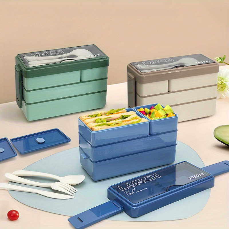 1450 ml Bento-Lunchbox, große  – Food Storage Jars Plastic Bewertung und Preis