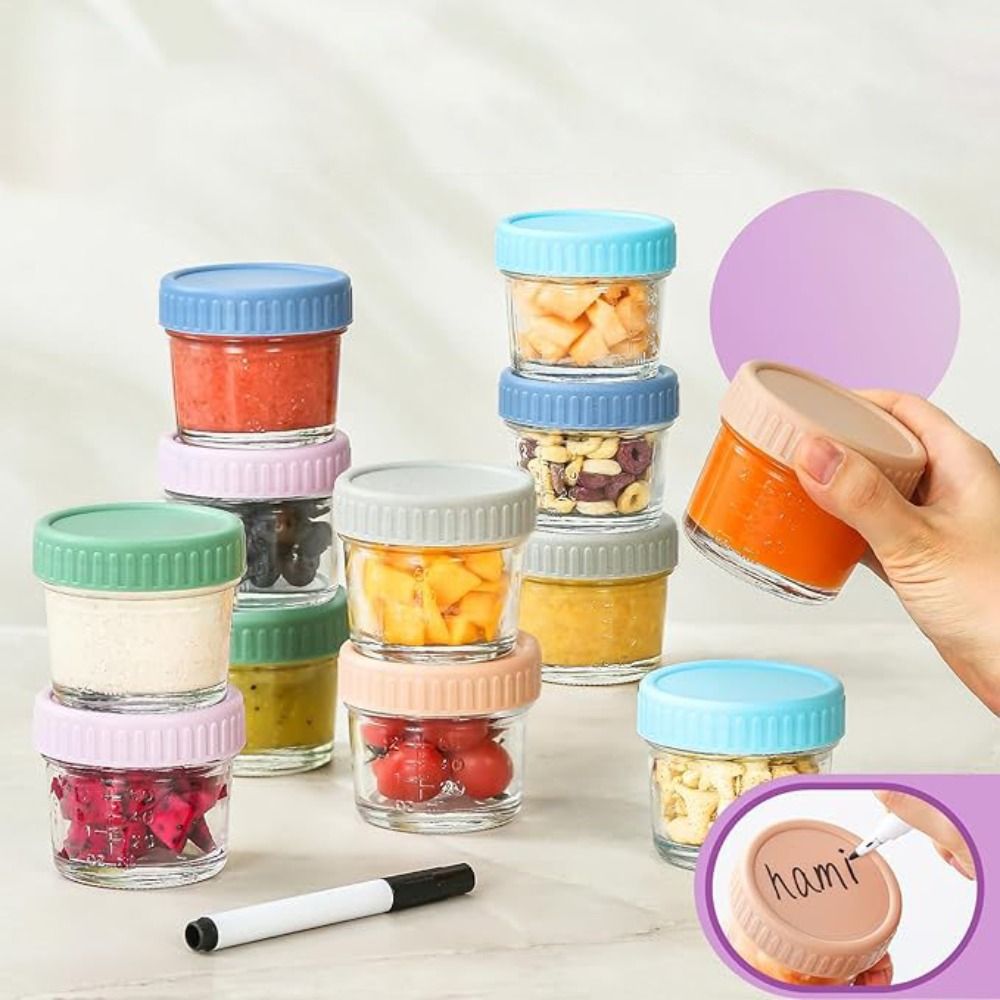 6 Stück Einmachglas aus Glas,  – Food Storage With Glass Lids Bewertung und Preis