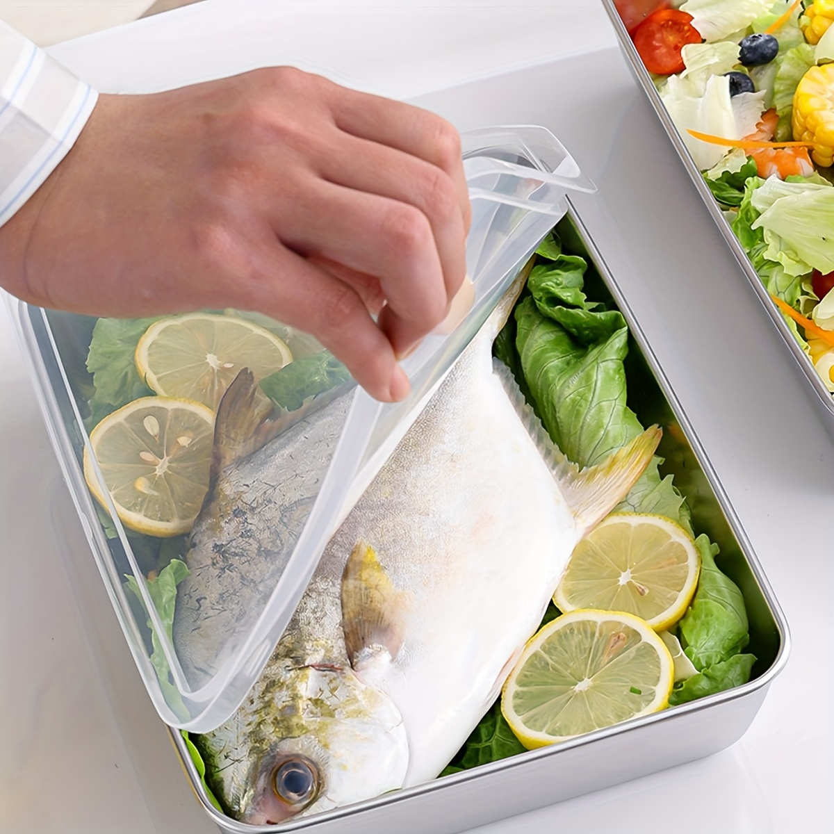 1-3 Stück Edelstahl-Lebensmitt – Food Storage Stainless Steel Containers Bewertung und Preis