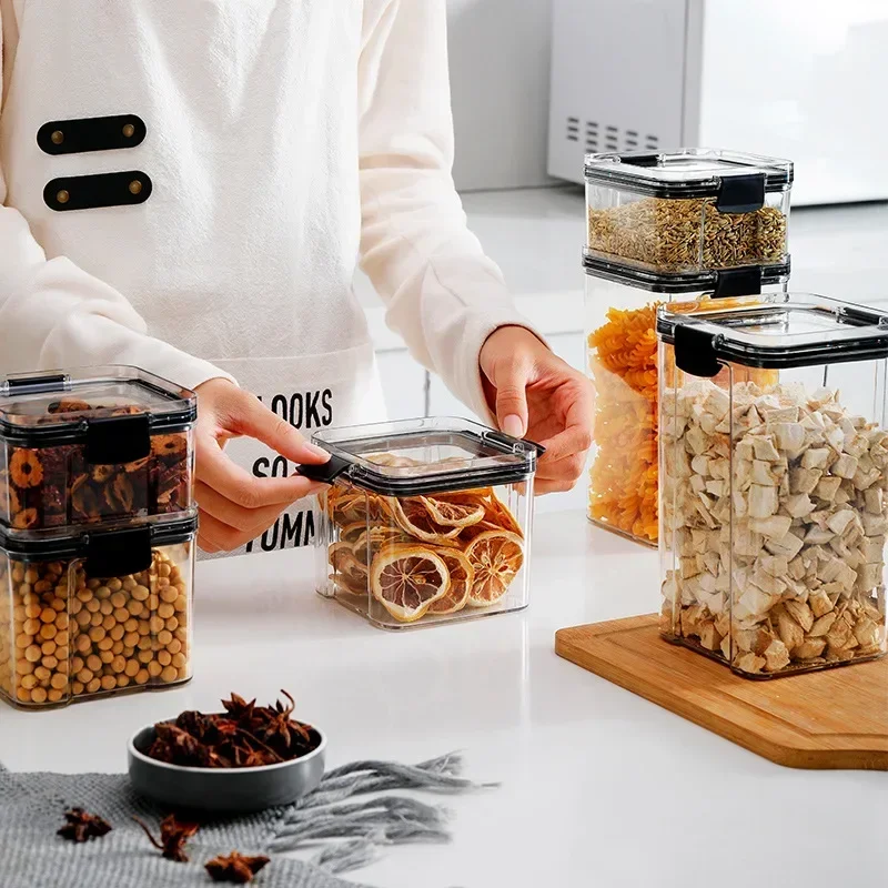 460-1800 ml Sets Stapelbare Kü – Food Storage Jar Set Bewertung und Preis
