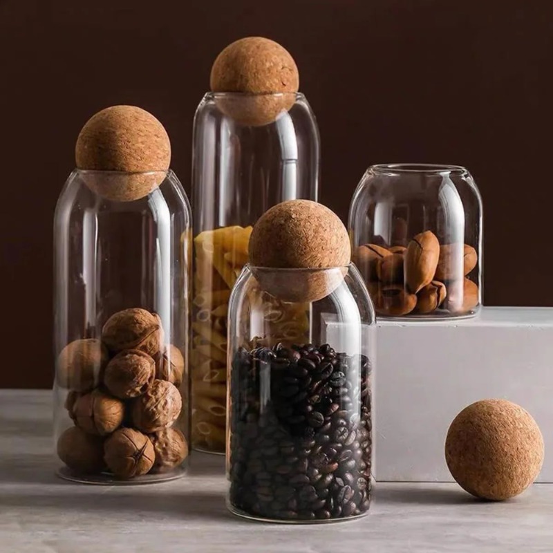 Glas-Aufbewahrungsgläser mit K – Food Storage Jar Set Bewertung und Preis