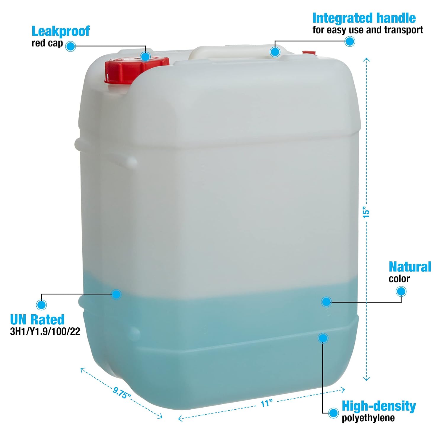 5-Gallonen stapelbarer Kunstst – Food Storage Containers Bewertung und Preis