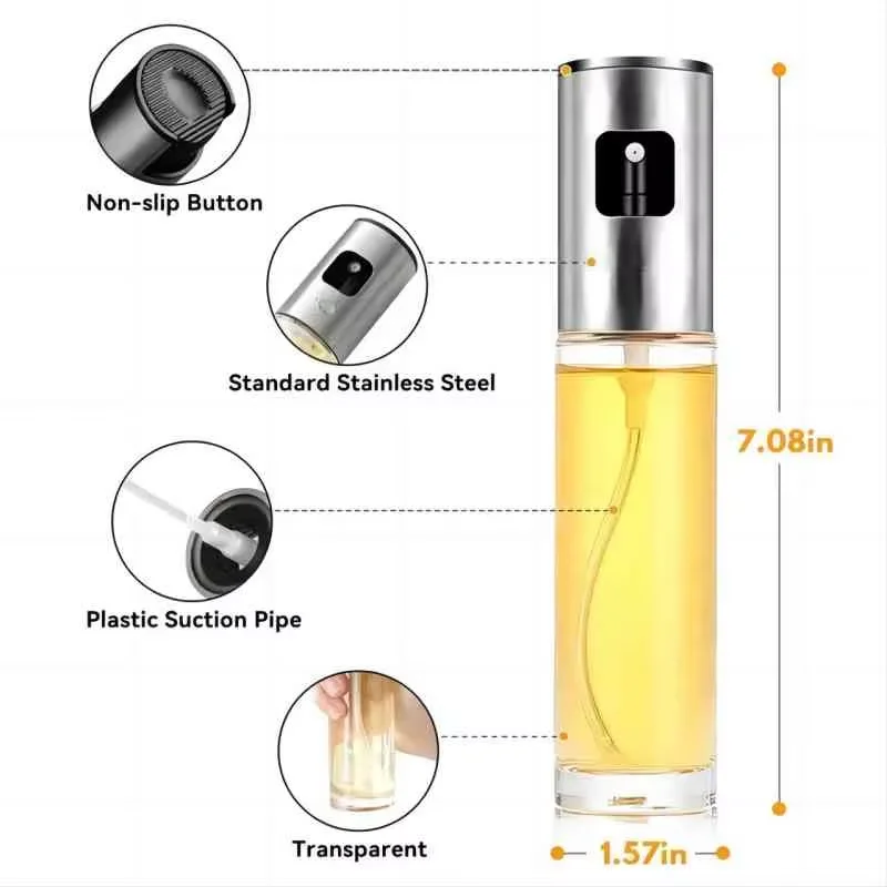 Glas-Ölsprüher zum Kochen, Oli – Salad Dressing Bottle Bewertung und Preis