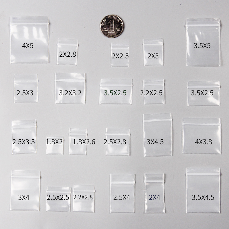 100 Stück Mini-Zip-Lock-Beutel – Ziploc Food Storage Bewertung und Preis