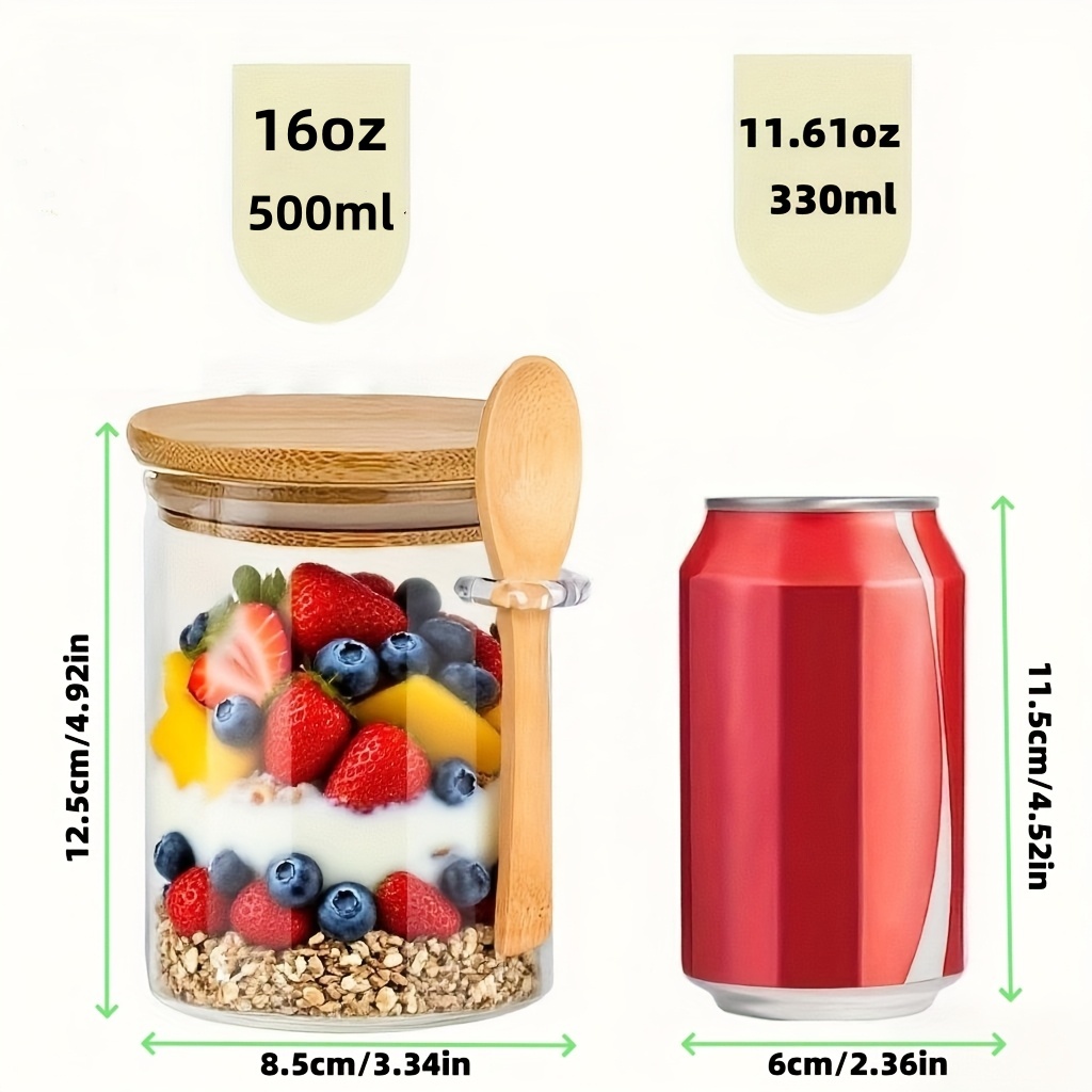 1/2/4/8-teiliges Haferflocken- – Food Storage Jar Set Bewertung und Preis