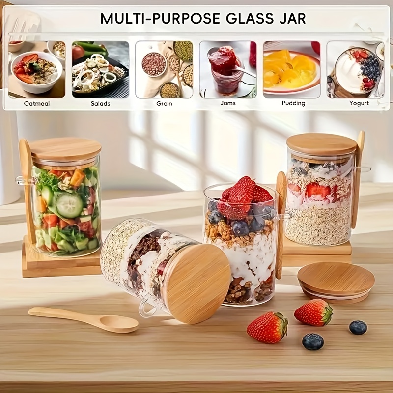 1/2/4/8-teiliges Haferflocken- – Food Storage Jar Set Bewertung und Preis