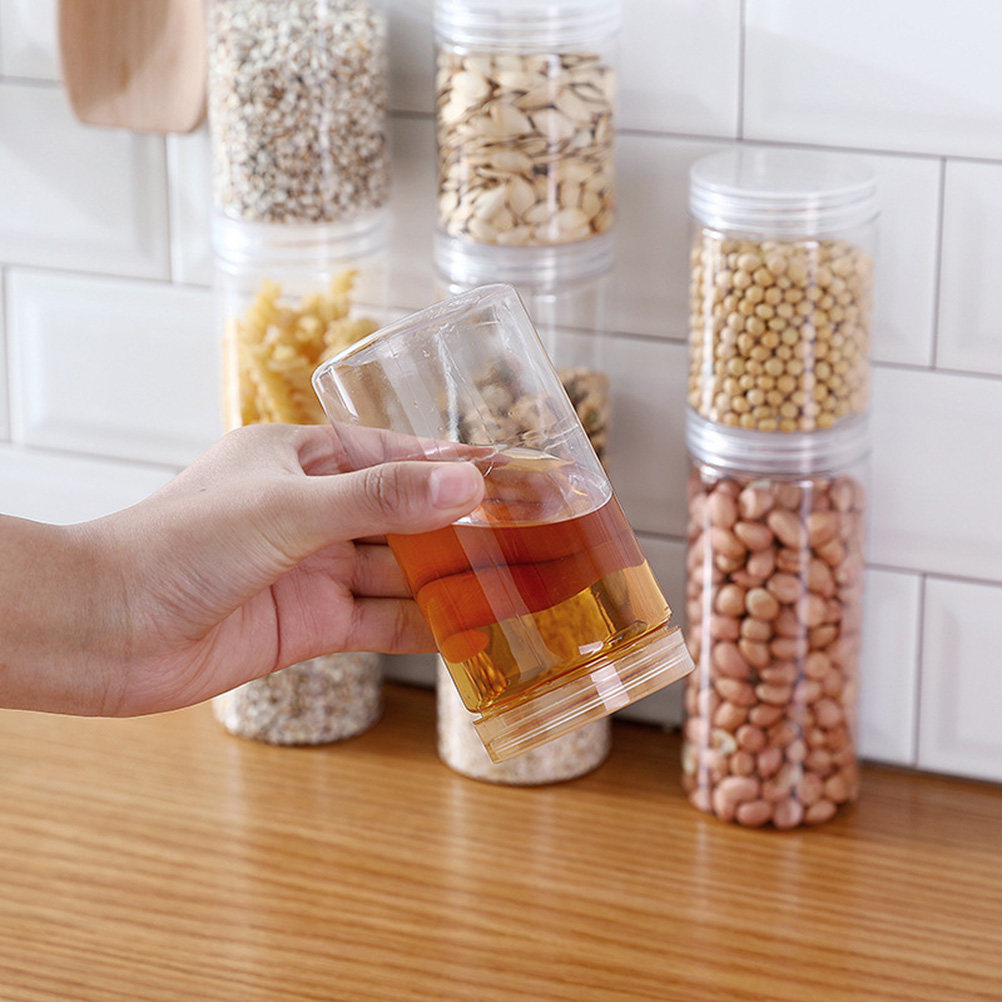 10 Stück durchsichtige, hochwe – Food Storage Jars Plastic Bewertung und Preis