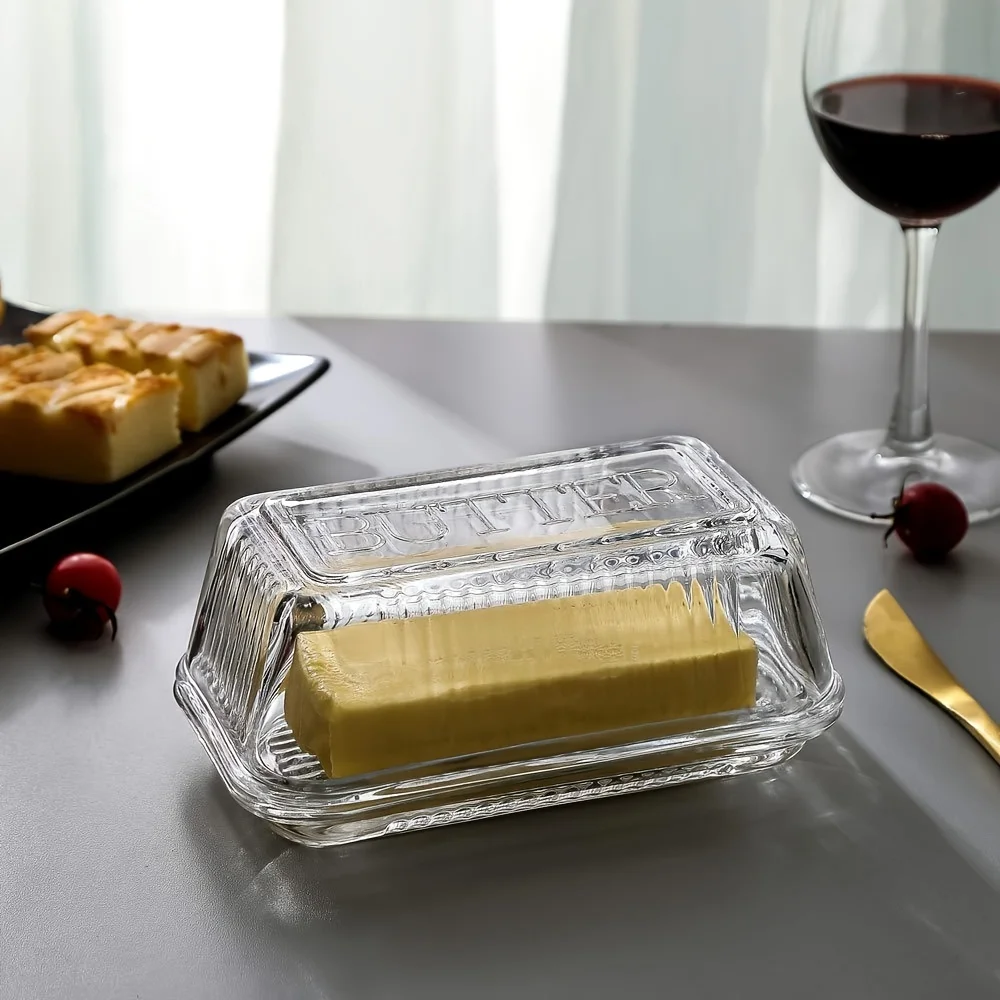 Kreative Klare Butter Teller M – Food Storage With Glass Lids Bewertung und Preis