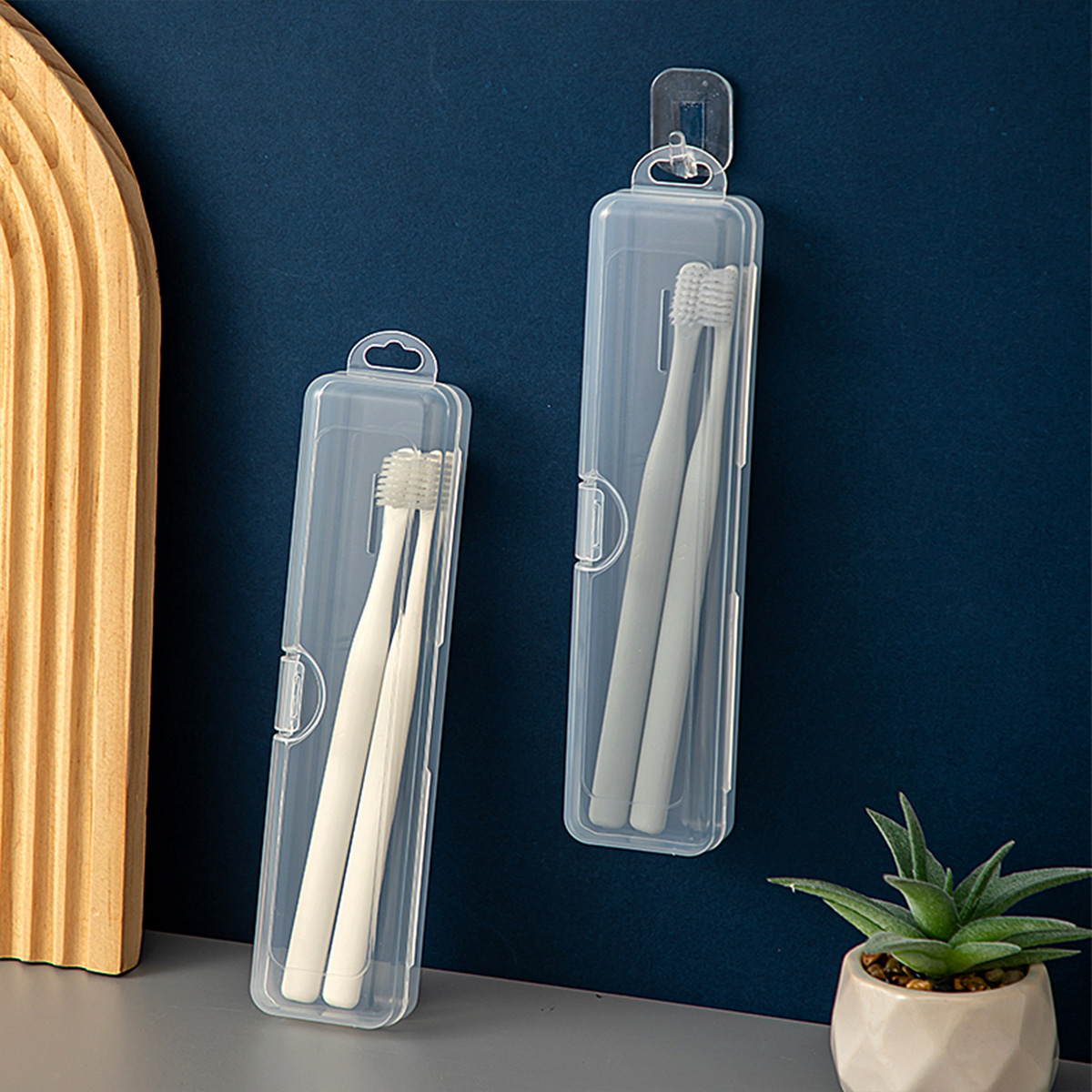 WORTHBUY Zahnbürste Box transp – Food Storage Jars Plastic Bewertung und Preis
