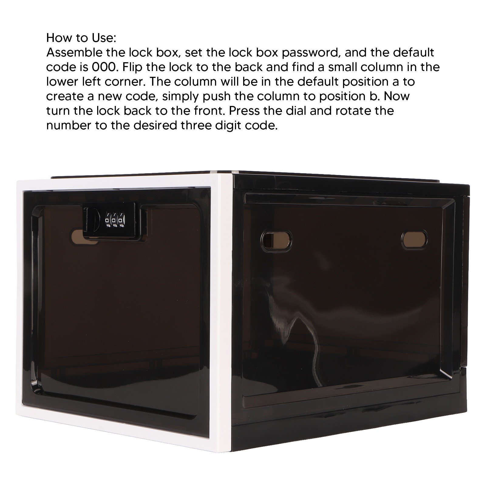 Sicherheitsbox, transparenter  – Food Storage Lock Box Bewertung und Preis
