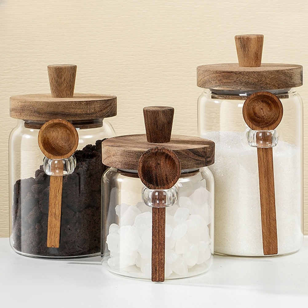 Transparenter Glas-Lebensmitte – Food Storage Jars Plastic Bewertung und Preis