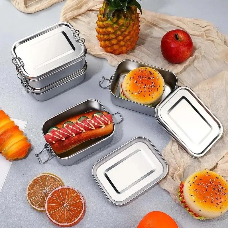304 Edelstahl 1200/2400ml Lunc – Food Storage Metal Box Bewertung und Preis