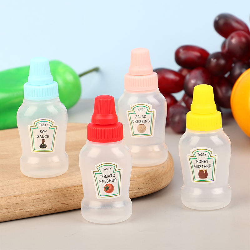 4-teiliges Set Mini-Saucenflas – Salad Dressing Bottle Bewertung und Preis