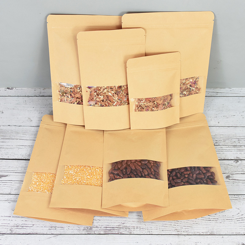 20/50 stücke Kraft Papier Zip- – Ziploc Food Storage Bewertung und Preis