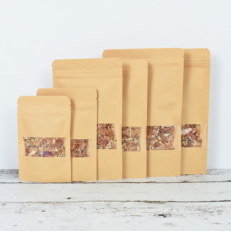 20/50 stücke Kraft Papier Zip- – Ziploc Food Storage Bewertung und Preis