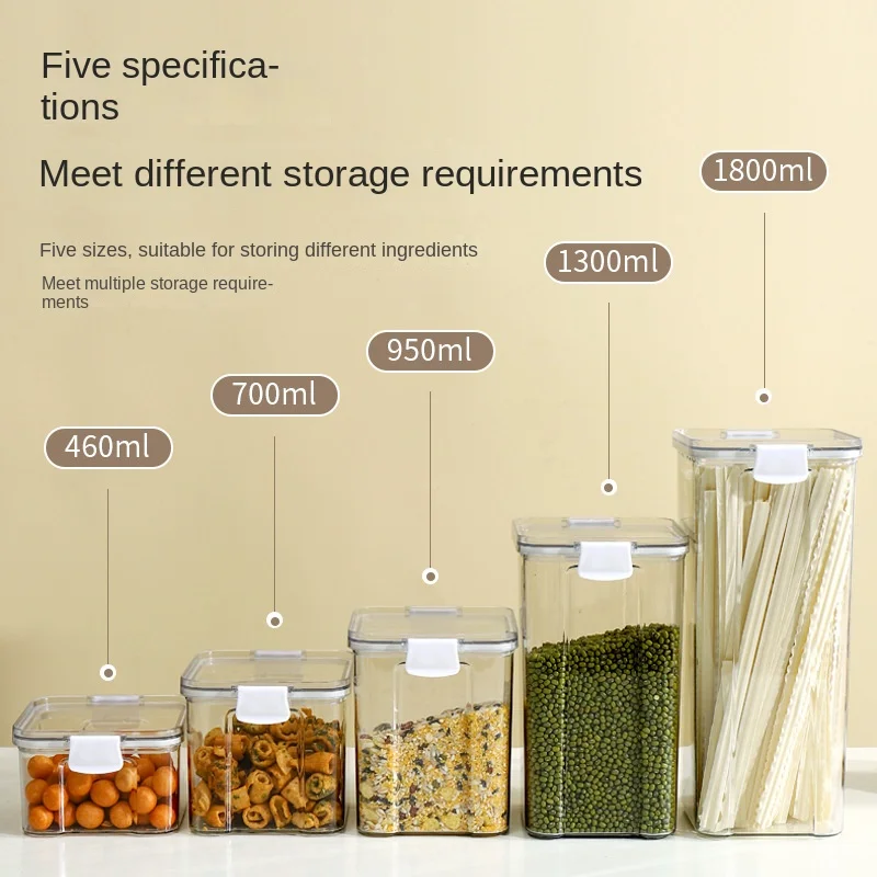 Versiegelte Gläser für die Küc – Food Storage Jar Set Bewertung und Preis