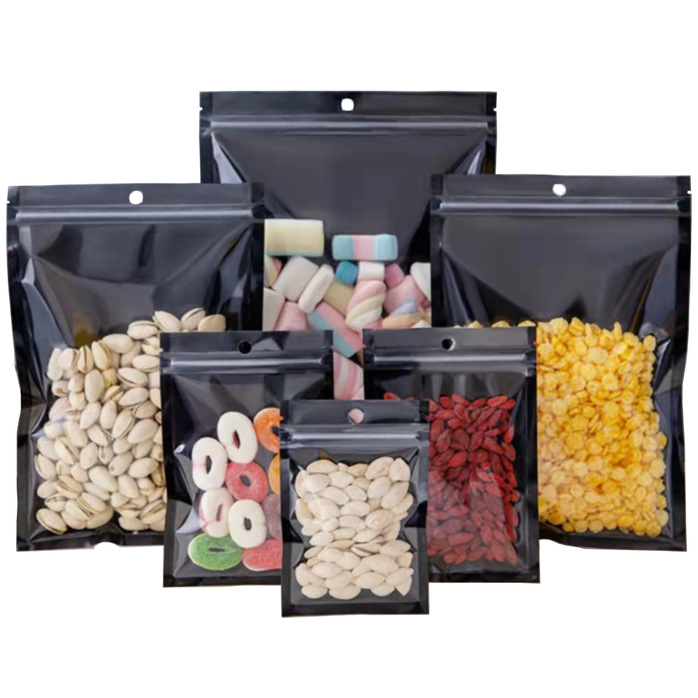 100Pcs Klar Schwarz Aluminium  – Ziploc Food Storage Bewertung und Preis