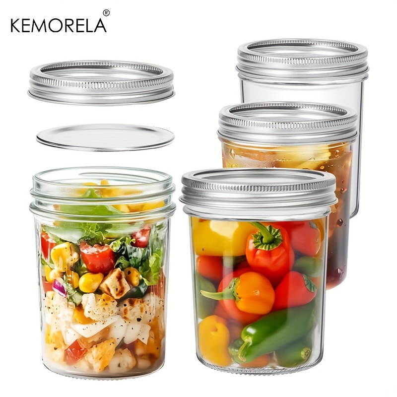 KEMORELA Einmachgläser 350 ml  – Food Storage With Glass Lids Bewertung und Preis