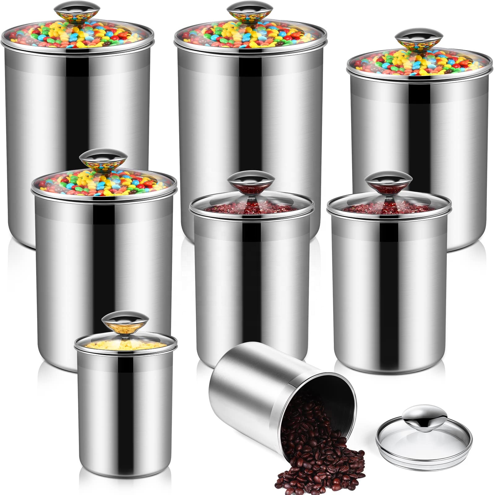 Vorratsbehälter für Lebensmitt – Food Storage With Glass Lids Bewertung und Preis