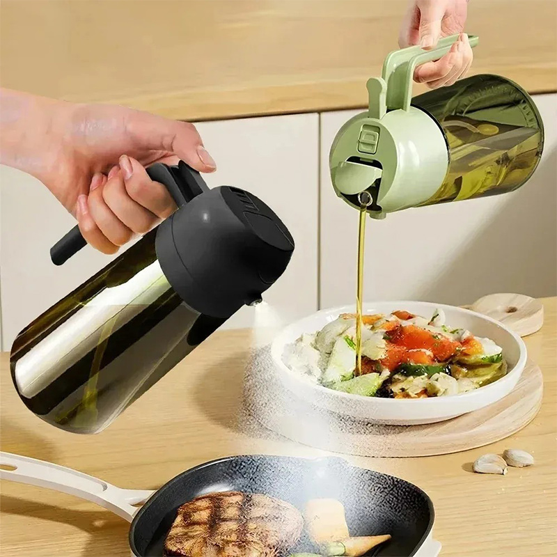 470 ml Glas-Ölspender, 2-in-1  – Salad Dressing Bottle Bewertung und Preis
