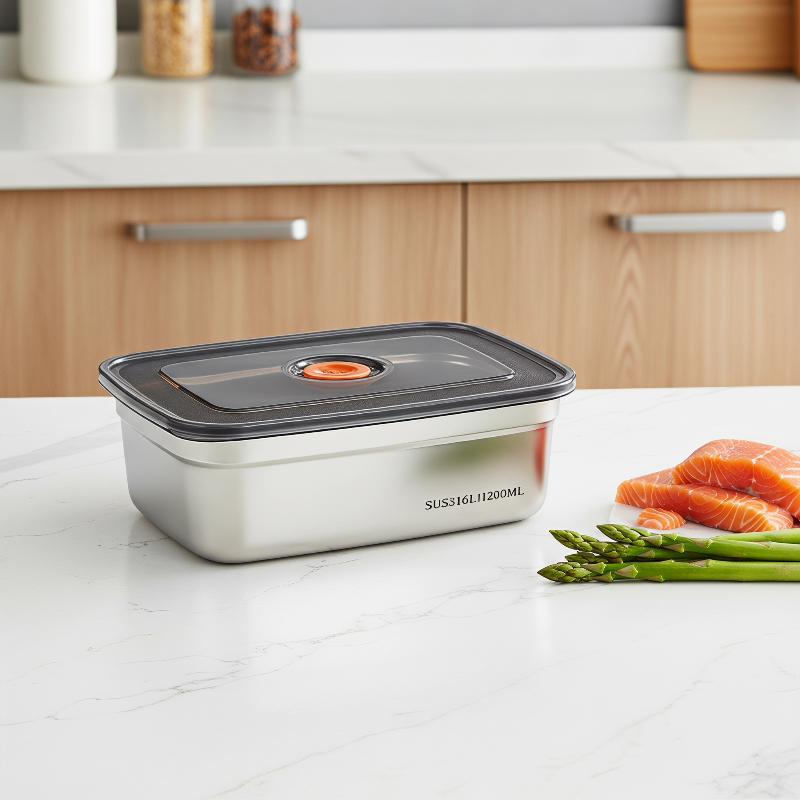 Edelstahl-Lunchbox mit Dichtun – Food Storage Stainless Steel Containers Bewertung und Preis