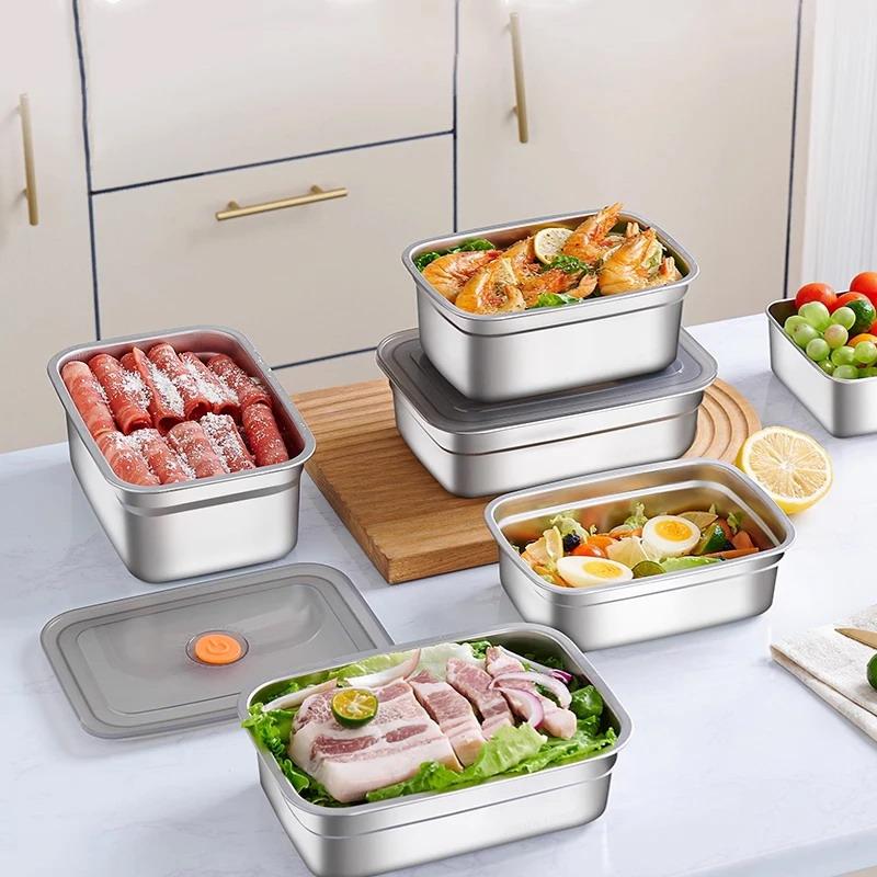 Edelstahl-Lunchbox mit Dichtun – Food Storage Stainless Steel Containers Bewertung und Preis