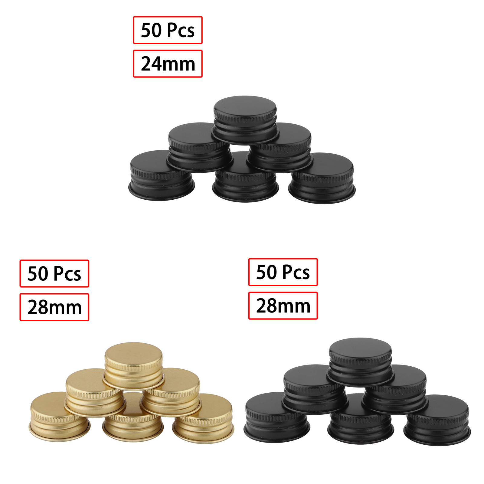 50 aluminium Gewinde Kappen De – Food Storage With Glass Lids Bewertung und Preis
