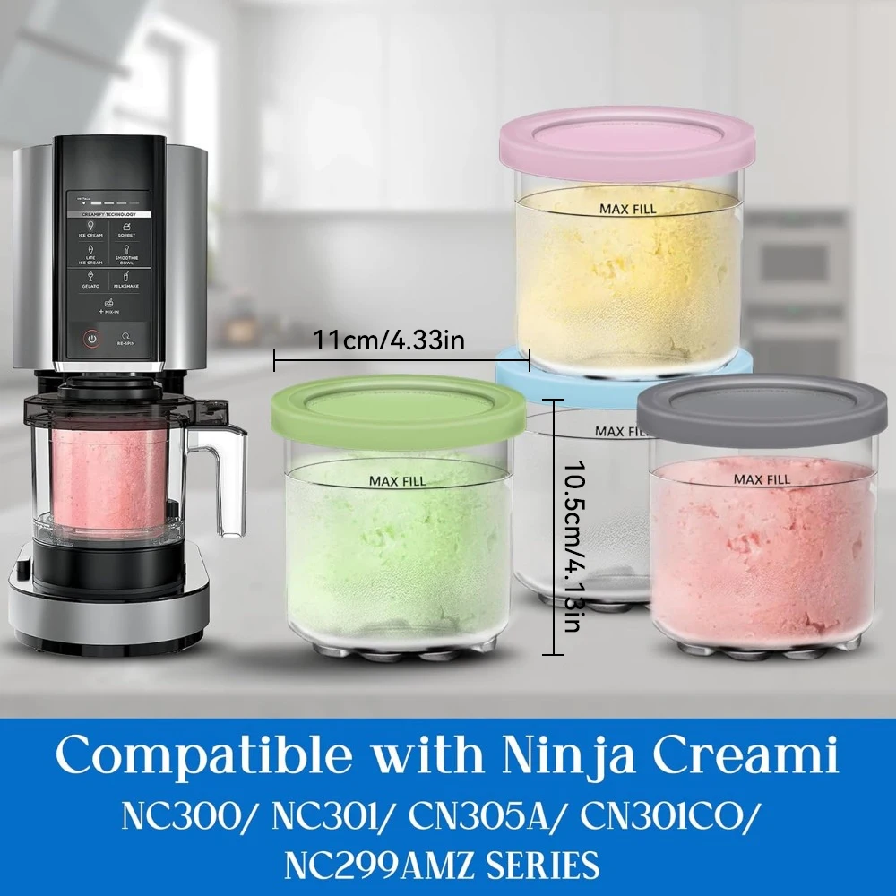 Creami Pints und Deckel für Ni – Food Storage Jar Set Bewertung und Preis