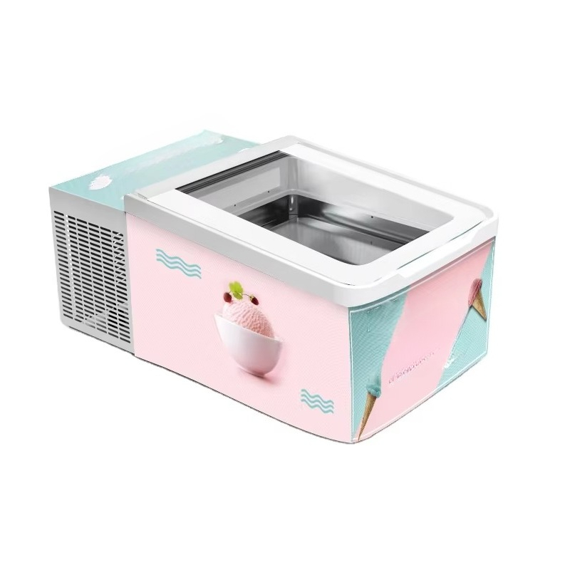 Eiscreme-Eis am Stiel-Display, – Food Storage Temperature Bewertung und Preis